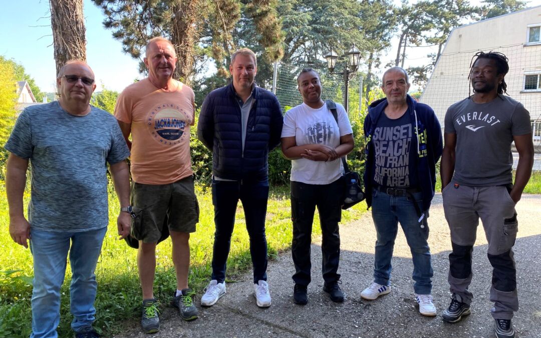 Solidarité des agents techniques au profit de la Résidence Villa du cèdre