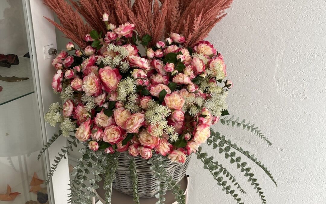 Don de fleurs artificielles pour les établissements